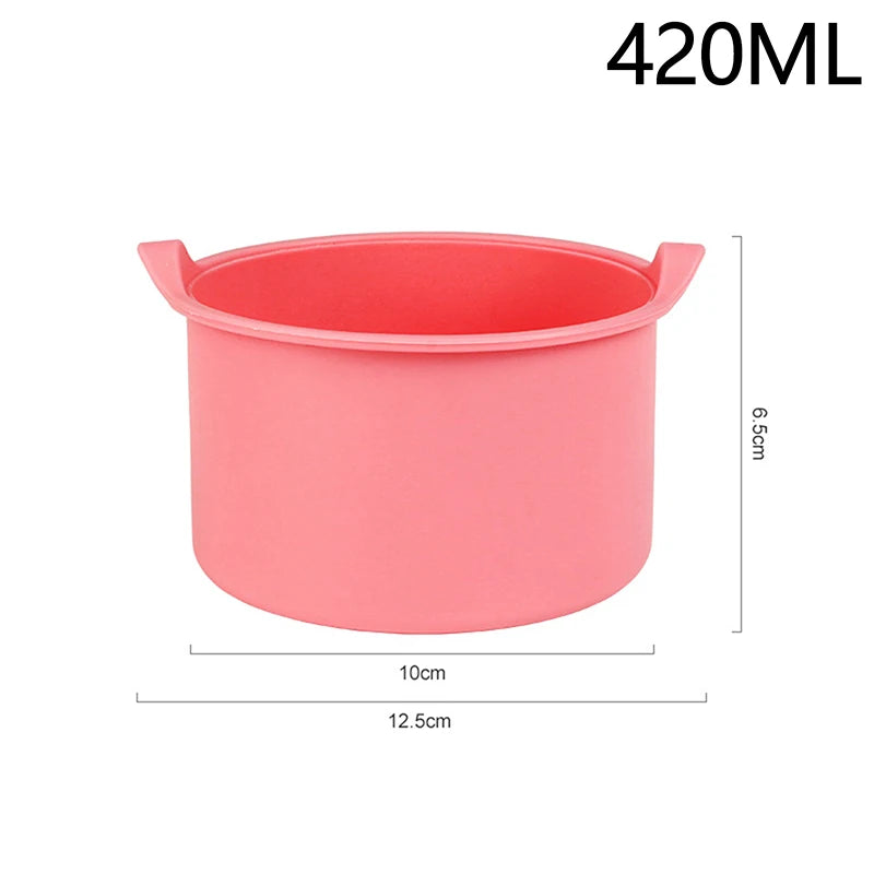 Heat-Resistant Silicone Wax Warmer Bowl with Stirring Stick