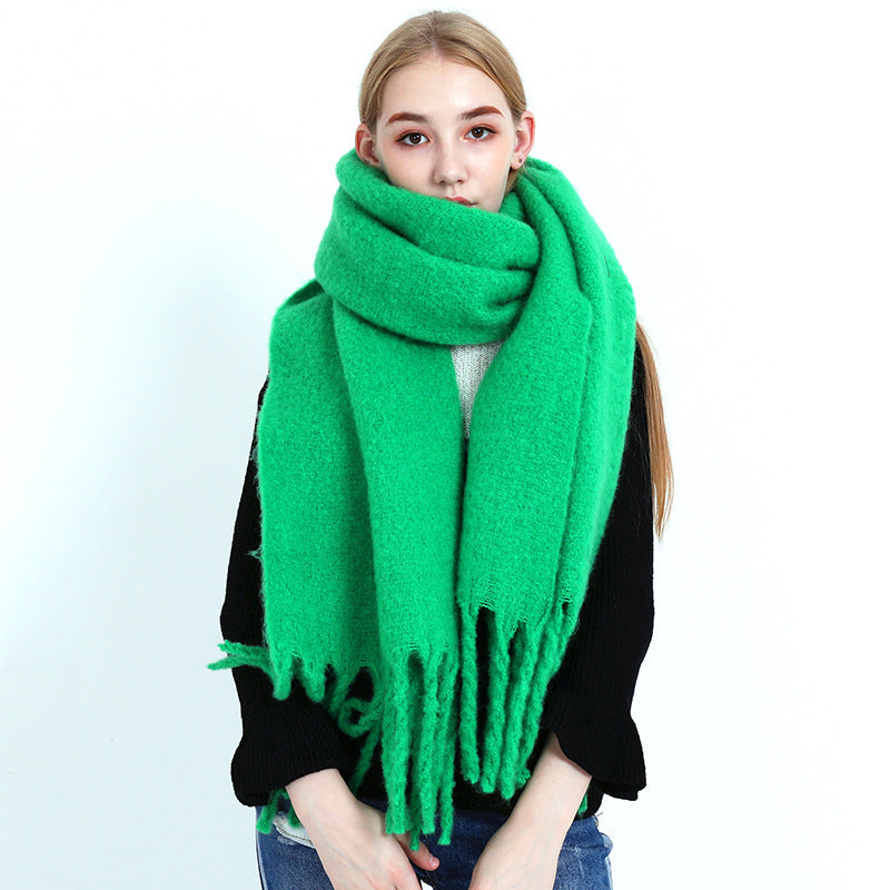 Women's New Thick And Warm Shawl Cashmere