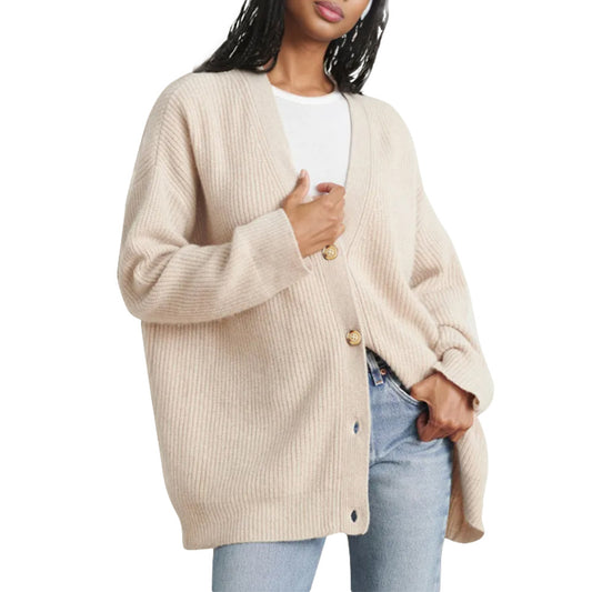 Women’s Solid Color Cardigan Sweater