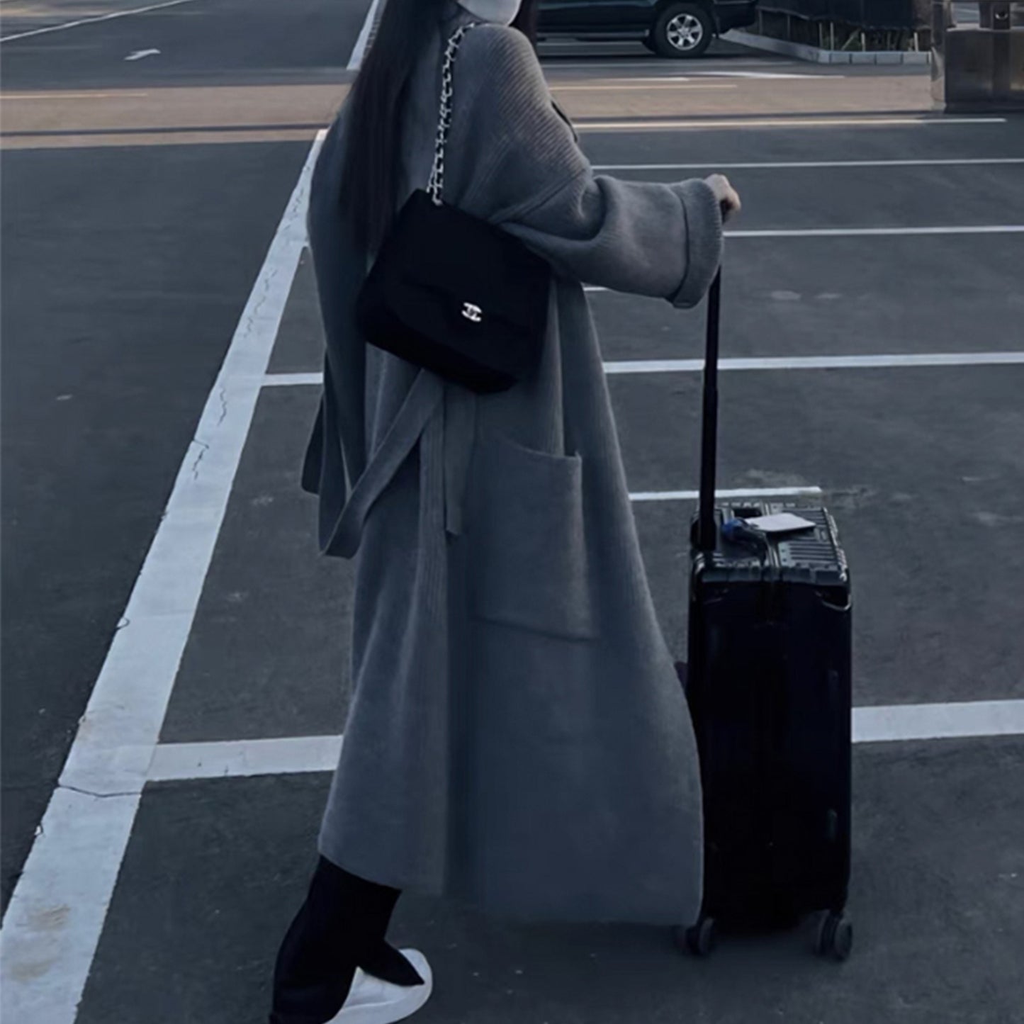 Women’s Alpaca Coffee Knit Sweater