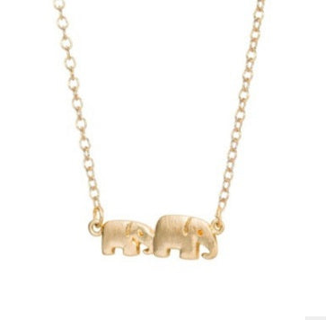 Gold Origami Elephant Charm Bracelet