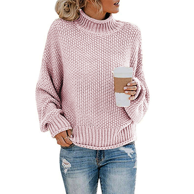 Winter Turtleneck Knitted Sweater