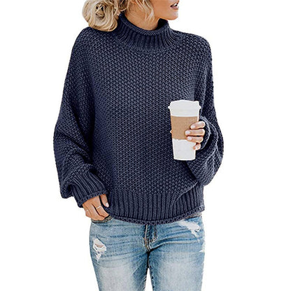 Winter Turtleneck Knitted Sweater