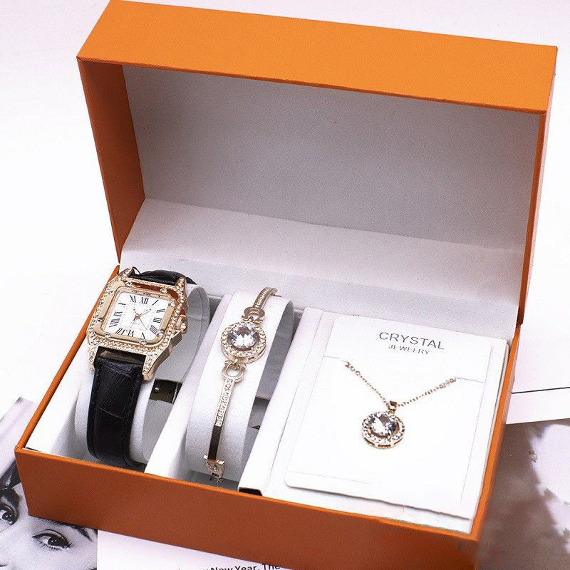 Women’s Luxury Watch & Jewelry Set