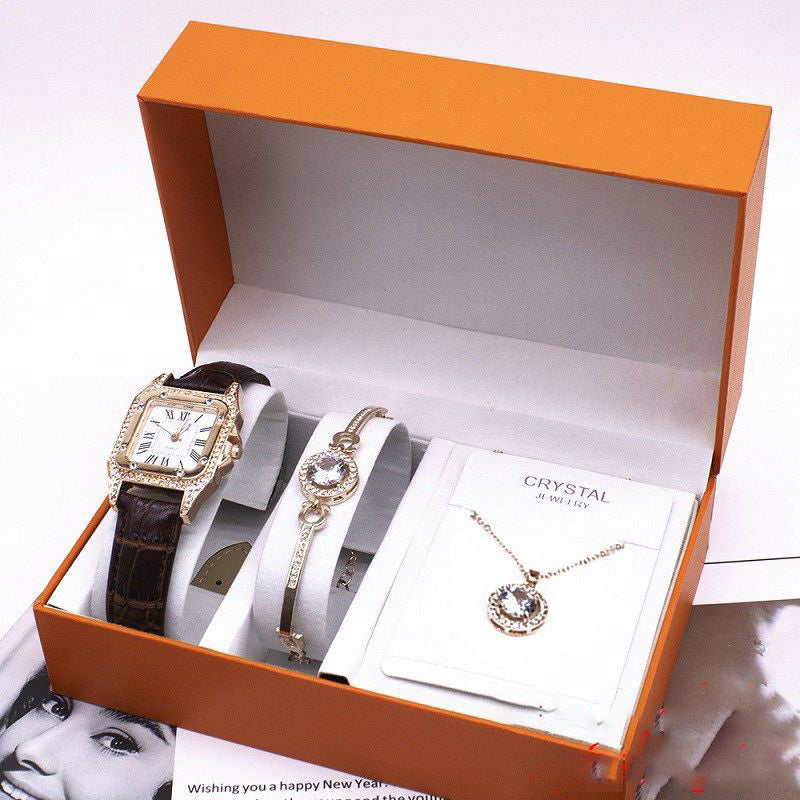 Women’s Luxury Watch & Jewelry Set