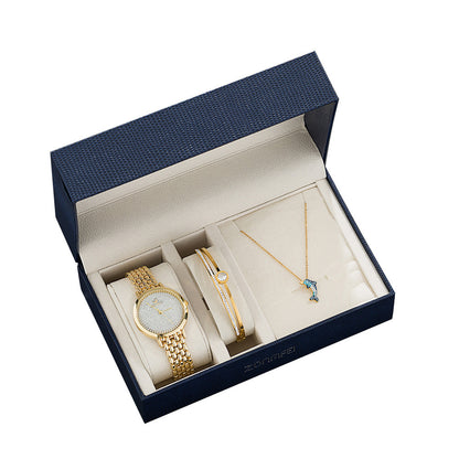 Luxury Women’s Watch & Jewelry Gift Set