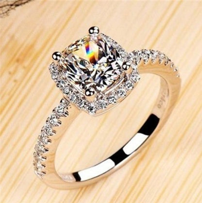 White Gold Bridal Engagement Ring