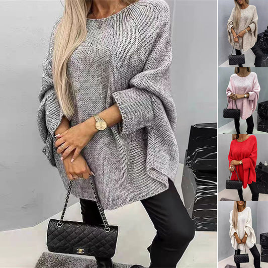 Oversized Batwing Winter Sweater