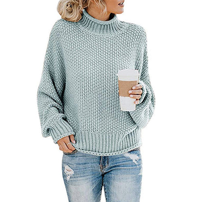 Winter Turtleneck Knitted Sweater
