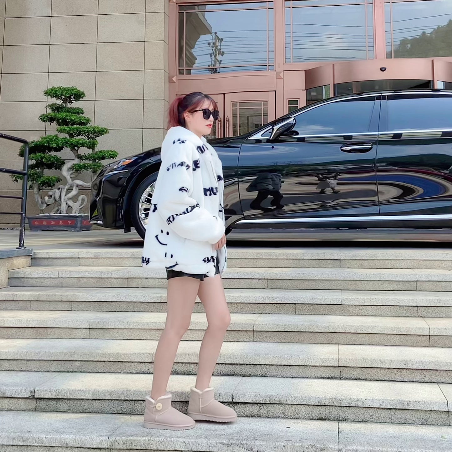 Winter Cotton Flat Shoes