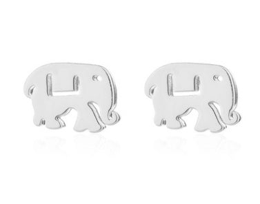 Gold Origami Elephant Charm Bracelet