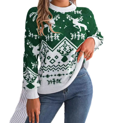 Women’s Pattern Christmas Hoodie Sweater