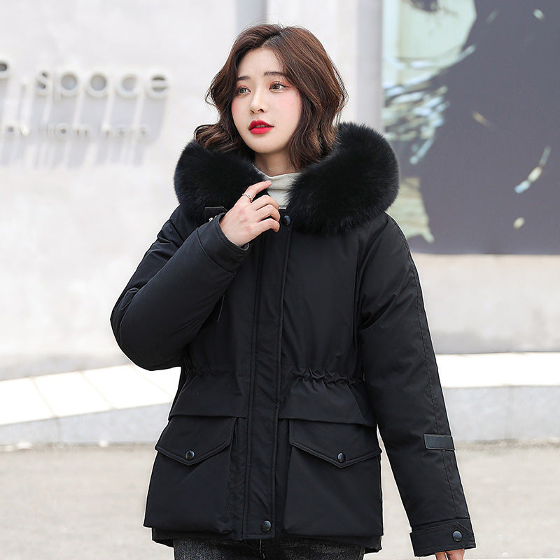 Plus Size Winter Fur Jacket