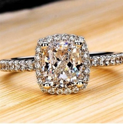 White Gold Bridal Engagement Ring