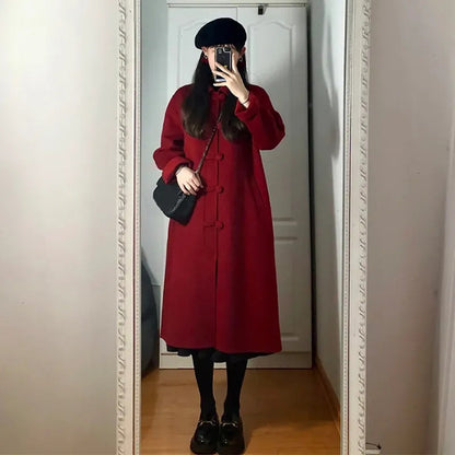 Petite Hepburn Woolen Coat