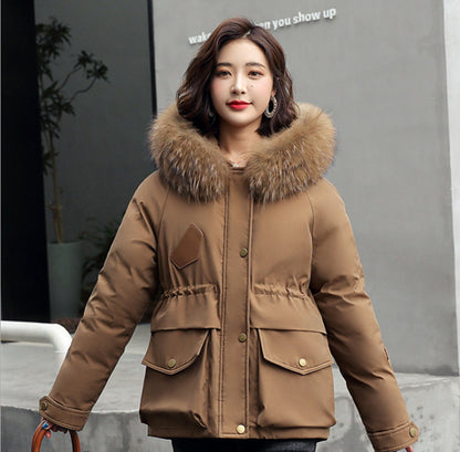Plus Size Winter Fur Jacket