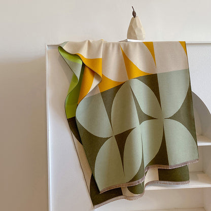 Fashion Artificial Cashmere Thick Warm Scarf