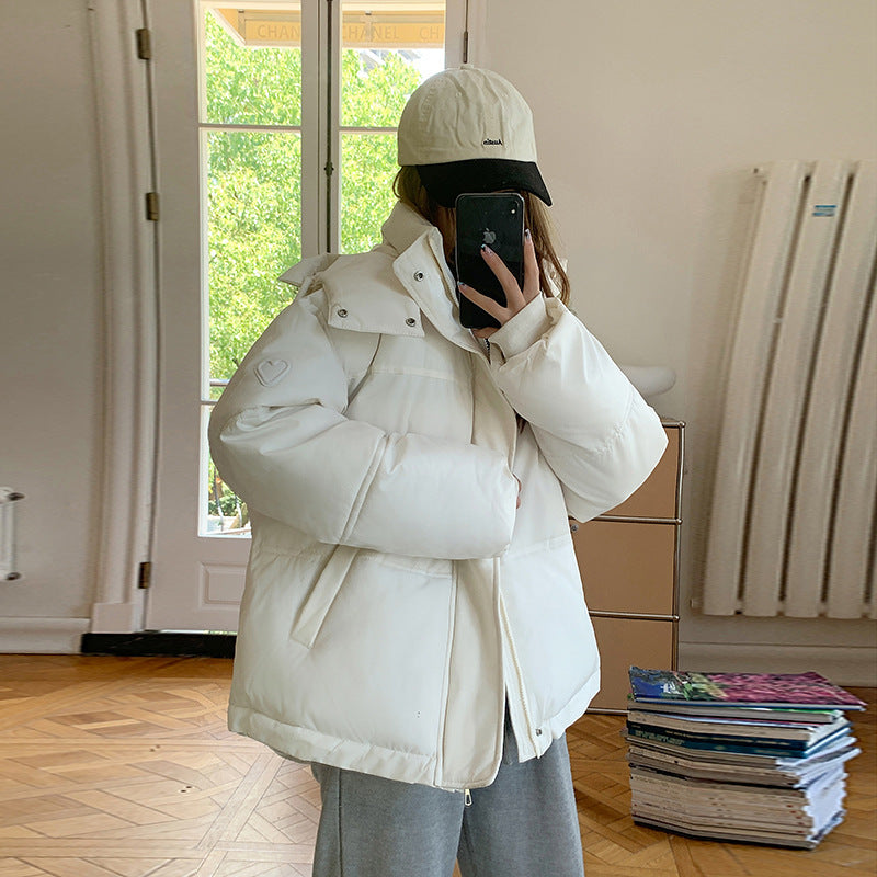 Thick Bread-Style Short Down Jacket