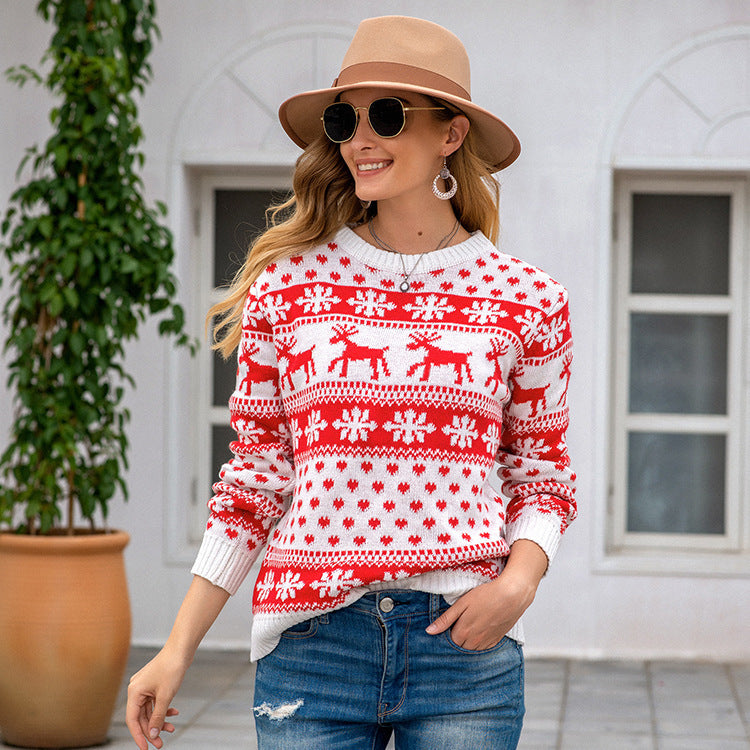 Women’s Snowflake Christmas Sweater