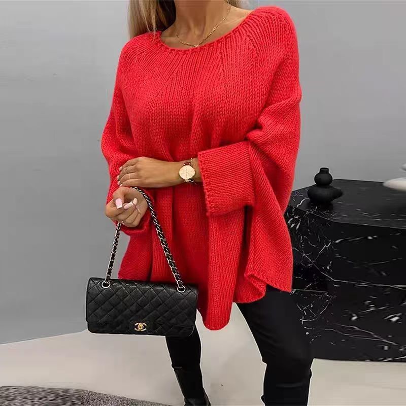 Oversized Batwing Winter Sweater