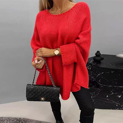 Oversized Batwing Winter Sweater