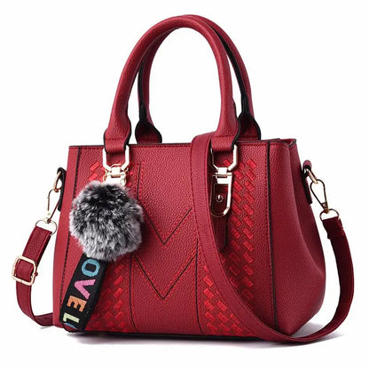 Women’s Embroidery Leather Handbag