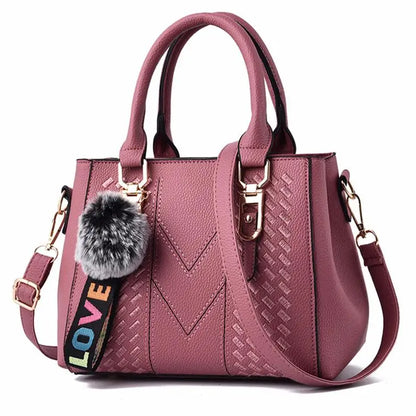 Women’s Embroidery Leather Handbag