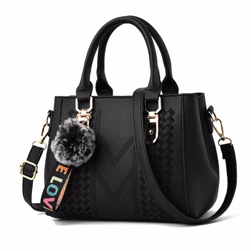 Women’s Embroidery Leather Handbag