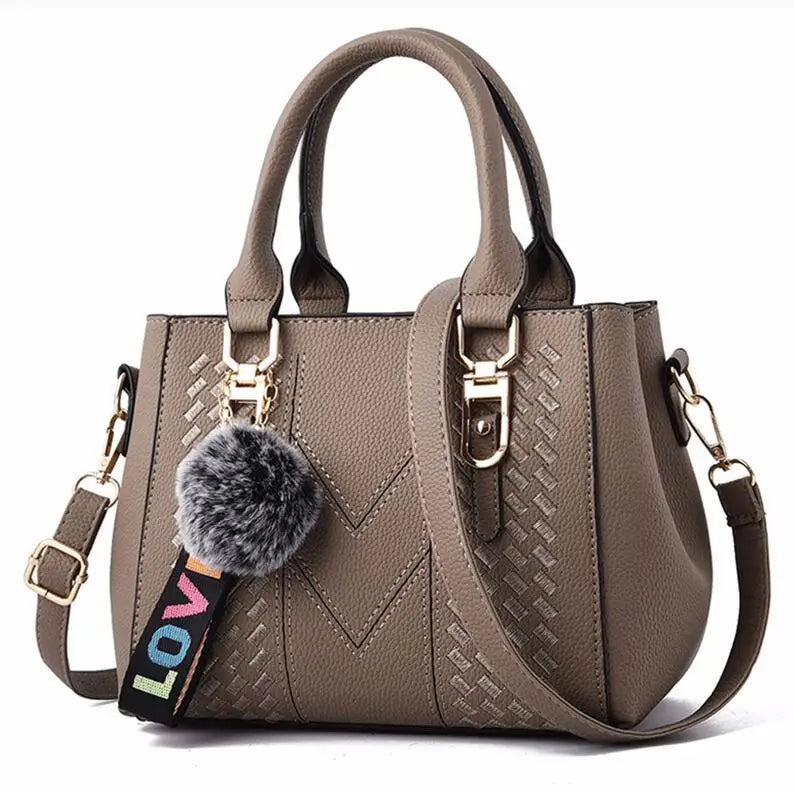 Women’s Embroidery Leather Handbag
