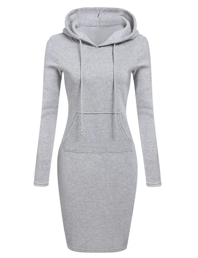 Women’s Autumn Hoodie Dress