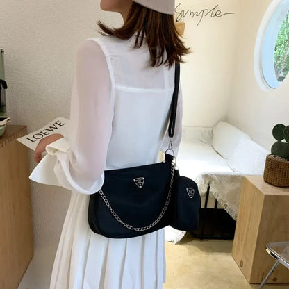 Nylon Crossbody Bag Women