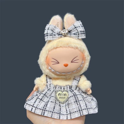 17cm Cute Labubu Doll Clothes