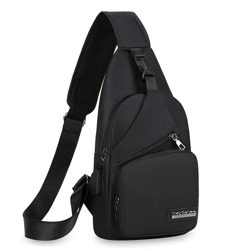 Unisex One-Shoulder Chest Bag