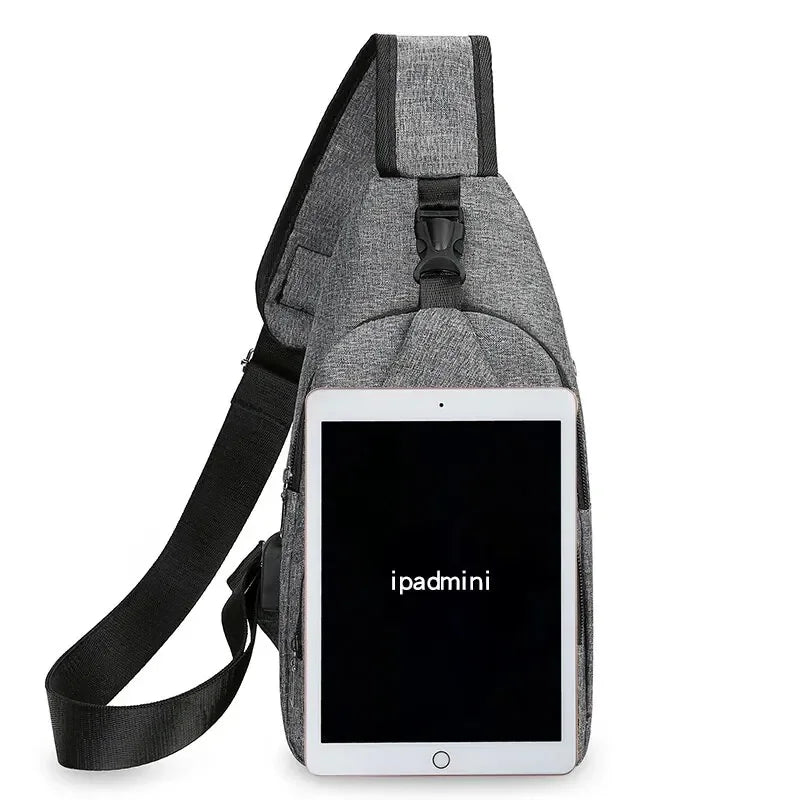 Unisex One-Shoulder Chest Bag