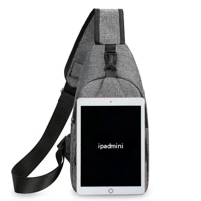 Unisex One-Shoulder Chest Bag