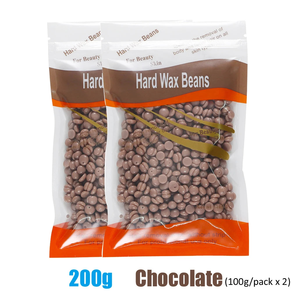 Wax Heater 500ML Set with Digital Display + 200g Wax Beans