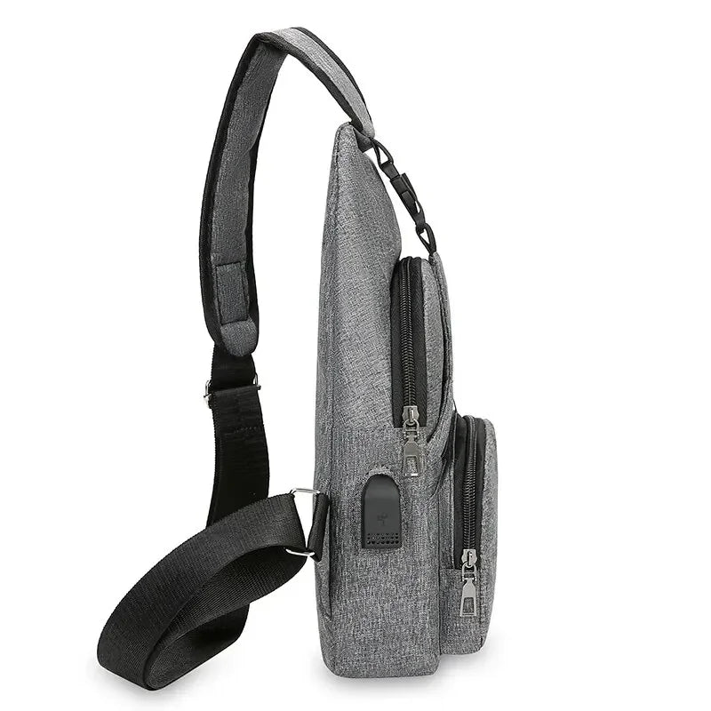 Unisex One-Shoulder Chest Bag