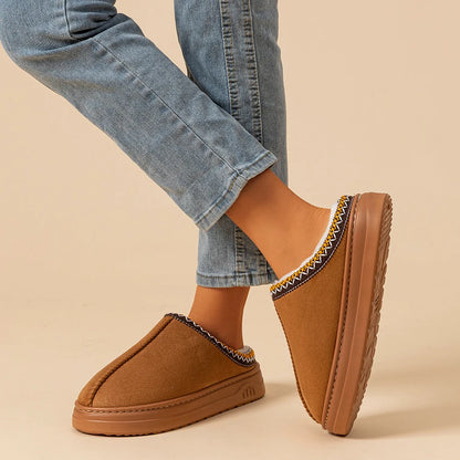 Winter Plush Slippers Couple