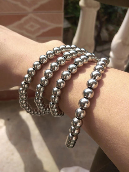 Bold Steel Bracelet Chain