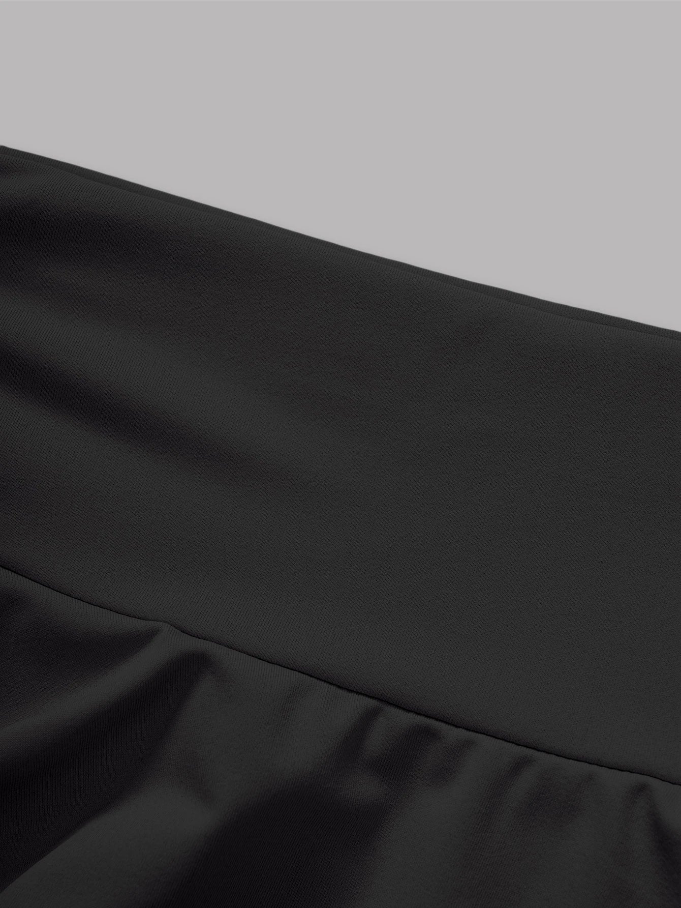 Solid Color High Waist Skirt