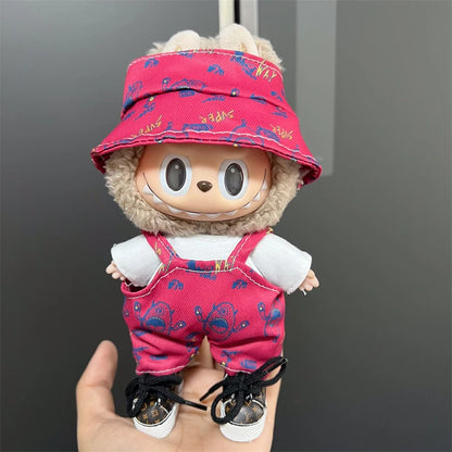 17cm Cute Labubu Doll Clothes