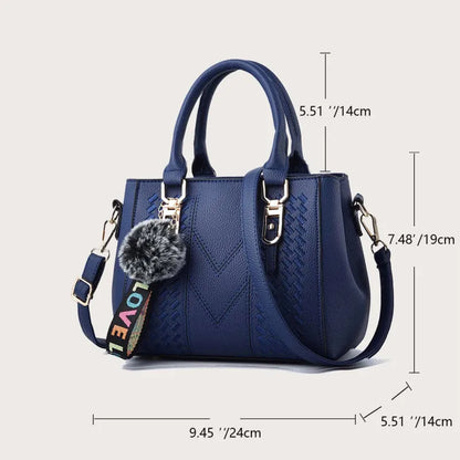 Women’s Embroidery Leather Handbag