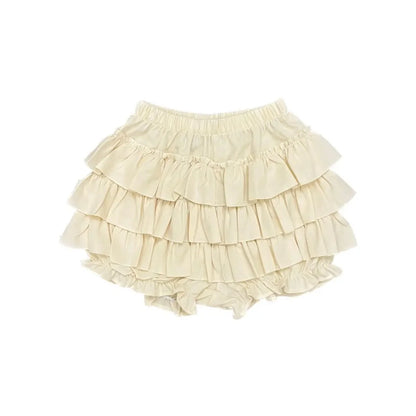 Mini Skirt Cute Sexy Balletcore Elastic High Waist Ball Gown Ruffle Patchwork Lolita Skirt Short Korean Sweet Y2K Women Clothing