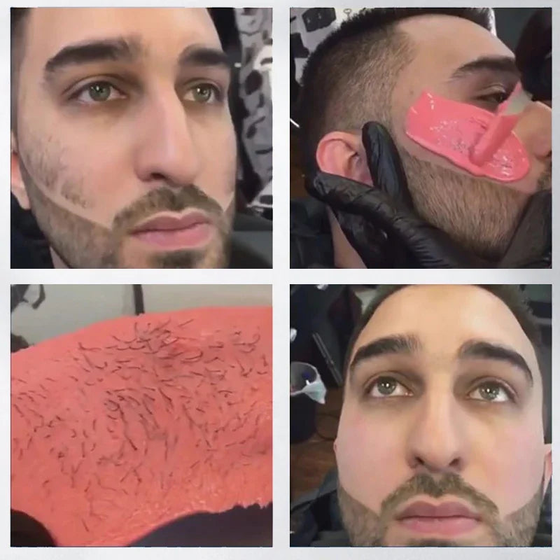 Wax Heater 500ML Set with Digital Display + 200g Wax Beans