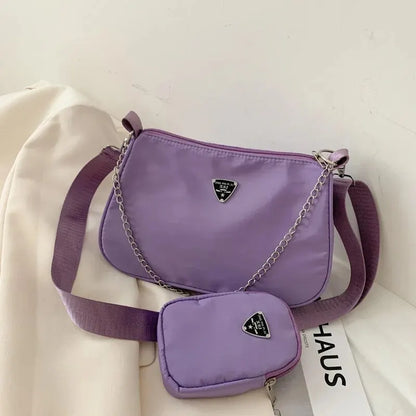 Nylon Crossbody Bag Women