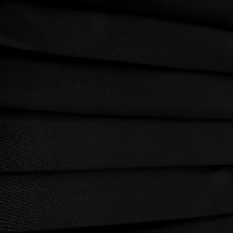 Sexy Black Pleated Skirt