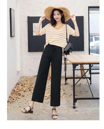 Wide Leg Summer Pants