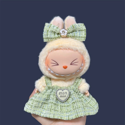17cm Cute Labubu Doll Clothes