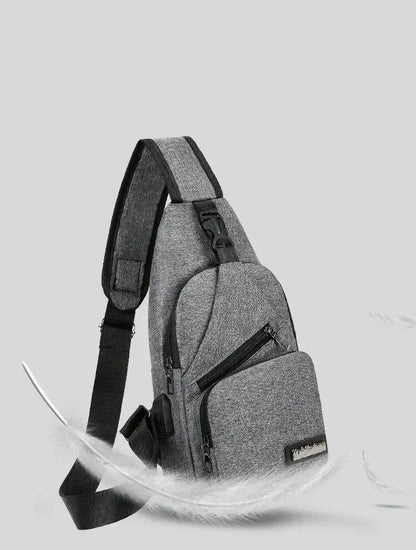 Unisex One-Shoulder Chest Bag