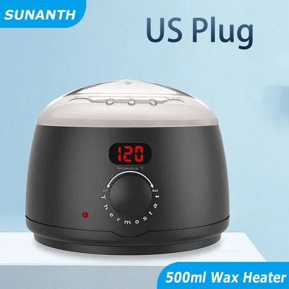 Wax Heater 500ML Set with Digital Display + 200g Wax Beans
